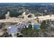 An aerial view of the community amenities, including a golf course, parking, and a clubhouse at 2387 Battle Dr, Villa Rica, GA 30180