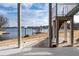 Backyard view with a lake and a gazebo on the water at 2387 Battle Dr, Villa Rica, GA 30180