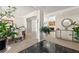 Inviting foyer leading to the dining and living areas, showcasing an open-concept design at 4184 Wyndham Park Cir, Decatur, GA 30034