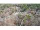 Aerial image displays landscaping and layout of home at 300 Mill Creek Ct, Acworth, GA 30101