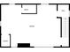 Detailed floor plan showcasing room layouts for the second level with bath and hall access at 300 Mill Creek Ct, Acworth, GA 30101