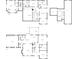 Detailed floor plan showing layout of multiple floors in the property at 300 Mill Creek Ct, Acworth, GA 30101