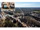 Aerial view of community amenities, including tennis court for active lifestyle at 5230 Harris Springs Dr, Cumming, GA 30040