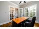 Office featuring a large desk, and natural light with views to the yard at 5230 Harris Springs Dr, Cumming, GA 30040
