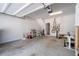 This is a clean, two car garage with concrete floors and white walls at 2740 Bell Se Dr, Smyrna, GA 30080