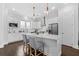 Bright, stylish kitchen with a center island, stainless steel appliances, and white cabinetry at 2740 Bell Se Dr, Smyrna, GA 30080
