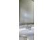 Close up of vanity with sink, faucet and mirror in bathroom at 1340 Aster Ives Dr, Lawrenceville, GA 30045