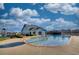 This neighborhood pool has a splash fountain and plenty of room for swimming at 1340 Aster Ives Dr, Lawrenceville, GA 30045