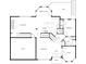 A well designed floor plan features living room, kitchen, garage, dining room, and foyer at 6305 Deerwoods Trl, Alpharetta, GA 30005