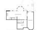 Detailed floor plan featuring Gathering entertainment room, bath, fitness room, closet, workshop, and patio at 6305 Deerwoods Trl, Alpharetta, GA 30005
