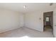 Light and bright hallway with bedroom and staircase access at 5594 Mountain View Pass, Stone Mountain, GA 30087