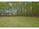 Large backyard featuring a well-maintained lawn with ample space at 3430 Pate Rd, Snellville, GA 30078