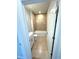 Bathroom featuring a tub and shower combination, plus tile flooring and modern vanity at 1769 Rowland Pass, Buford, GA 30518