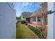 Spacious backyard and patio with privacy fence at 1905 Cottage Grove Way, Cumming, GA 30040