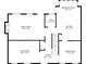 Detailed floor plan showcasing the first floor layout with dimensions of each room at 491 Lees Sw Trce, Marietta, GA 30064