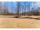 Extensive backyard with a creek that adds to the tranquility of the property at 1348 Ewing Creek Dr, Dacula, GA 30019