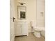 Bathroom featuring tile floors, vanity and toilet at 264 Haas Ave, Atlanta, GA 30316