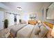 Bright bedroom featuring a bed, closet, natural lighting, a ceiling fan and neutral decor at 264 Haas Ave, Atlanta, GA 30316