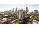 Aerial view showcasing 375 Ralph McGill #601 and the downtown Atlanta skyline at 375 Ralph Mcgill Blvd # 601, Atlanta, GA 30312