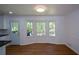Bright dining area with large windows and outdoor views at 2157 Tiffany Ln, Lithonia, GA 30058