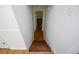 Staircase leading to the lower level of the home at 2157 Tiffany Ln, Lithonia, GA 30058