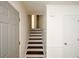 Staircase leading to the upper level of the home at 2157 Tiffany Ln, Lithonia, GA 30058