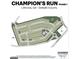 Champion's Run Phase 1 site plan in Lithonia, GA featuring available lots and street names in DeKalb County at 8599 Secretariat Dr, Lithonia, GA 30058