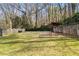 Big backyard with a play area for , offering fun and recreation at 440 River Valley Rd, Atlanta, GA 30328