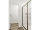A partial view of the bathroom shower at 1115 Lockhart Way, Douglasville, GA 30135