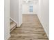 Modern entryway with hardwood floors and an open floor plan at 1115 Lockhart Way, Douglasville, GA 30135