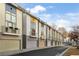 A row of modern townhomes shows architectural style, curb appeal, and neighborhood charm at 1376 Stirling Nw Cir, Atlanta, GA 30318