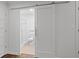 Bathroom featuring a sleek modern vanity and glass shower at 3363 Briarcliff Ne Rd, Atlanta, GA 30345