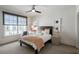 Bright bedroom with a large window, contemporary decor, and a comfortable bed at 210 Calypso Cir, Atlanta, GA 30305