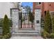 Stone gated entrance to community at 210 Calypso Cir, Atlanta, GA 30305