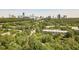 Stunning aerial view of the skyline surrounded by lush greenery at 2865 Lenox Road Ne # 602, Atlanta, GA 30324