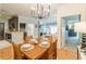Open-concept dining room adjacent to the kitchen and living areas at 2865 Lenox Road Ne # 602, Atlanta, GA 30324