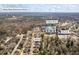 Aerial view of a home located in Covington, GA near Yellow River and Middle Ridge Elementary School at 34 N Broad N St, Porterdale, GA 30014