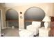 Upstairs loft area is decorated with a starfish armchair and matching ottoman at 4040 Merritt Dr, Cumming, GA 30041