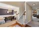 Open view of dining room and staircase, highlighting the home's interior design at 1283 Hada Ct, Lawrenceville, GA 30043