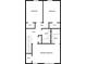 Second-floor plan featuring bedrooms, bathrooms, and walk-in closets for comfortable living at 11403 S Grove Dr, Hampton, GA 30228