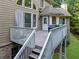 Two-story home features a beautiful back deck great for outdoor entertaining and relaxing at 1416 Elgin Way, Cumming, GA 30041