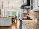 Kitchen and breakfast nook with views of the back yard at 1416 Elgin Way, Cumming, GA 30041