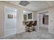 Finished basement includes bar with seating, creating a perfect space for entertainment and relaxation at 427 Picketts Lake Dr, Acworth, GA 30101