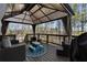 Deck featuring gazebo with seating, dining, and outdoor cooking area at 2447 Tift Nw Ct, Kennesaw, GA 30152