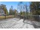 Exterior of a home featuring a wooden back deck with railings at 3649 Salem Glen Rd, Lithonia, GA 30038