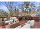 Inviting outdoor deck, perfect for entertaining, with plush seating and a modern grill at 4160 Tilly Mill Rd, Atlanta, GA 30360