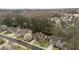 Scenic aerial view of a residential area with beautiful homes surrounded by dense trees and serene landscapes at 2964 Perimeter Cir, Buford, GA 30519