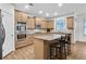 Well-equipped kitchen with stainless steel appliances, center island and ample cabinet space at 2964 Perimeter Cir, Buford, GA 30519