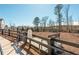 Community dog park with black fence, benches, and grassy area at 906 Bingham St, Woodstock, GA 30188
