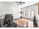 Sun-filled office space with dark wood floors and ample natural light at 223 16Th Nw St # 2, Atlanta, GA 30363
